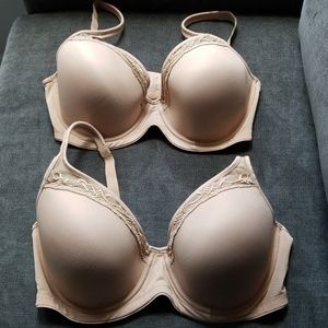 Soma Intimates nude underwire bras